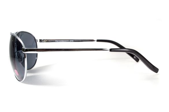 Ударостійкі біфокальні окуляри Global Vision Aviator Bifocal (+2.5) (gray) 8 купити