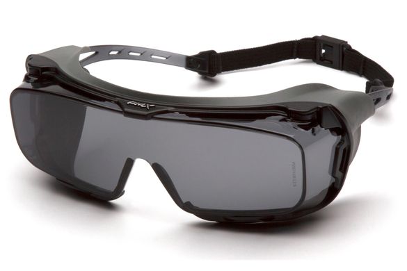 Защитные очки с уплотнителем Pyramex Cappture Plus gray (OTG) 1 купить
