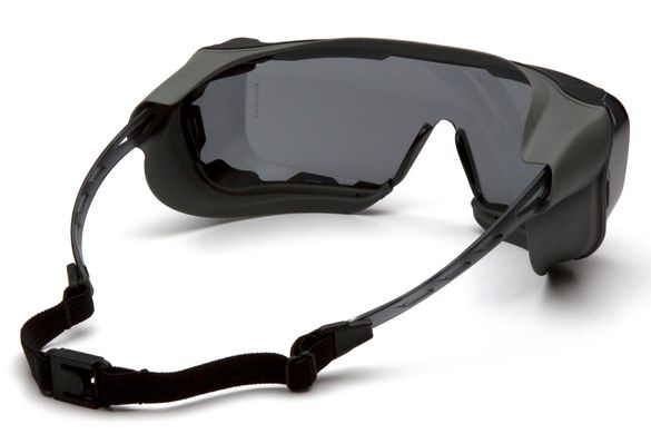 Захисні окуляри з ущільнювачем Pyramex Cappture Plus gray (OTG) 4 купити