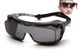 Захисні окуляри з ущільнювачем Pyramex Cappture Plus gray (OTG) 6