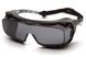 Защитные очки с уплотнителем Pyramex Cappture Plus gray (OTG) 1