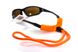 Шнурок - поплавок для окулярів НЕМУМУ (помаранчевий ремінець) 5
