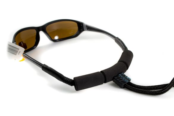 Шнурок - поплавок для окулярів НЕМУМУ (чорний ремінець) 5 купити