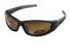 Темні окуляри з поляризацією BluWater Daytona-4 polarized (brown) в чорно сірій оправі 5