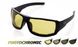 Фотохромные защитные очки Global Vision Italiano-24 PLUS (yellow photochromic) 1
