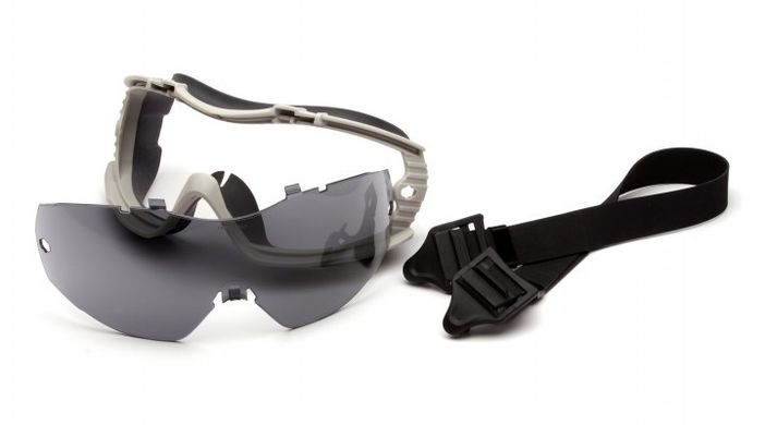 Захисні окуляри-маска Pyramex Capstone (gray) OTG 5 купити