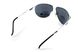 Ударостійкі біфокальні окуляри Global Vision Aviator Bifocal (+3.0) (gray) 10