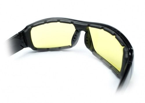Защитные очки с уплотнителем Global Vision Italiano-Plus (yellow) 3 купить