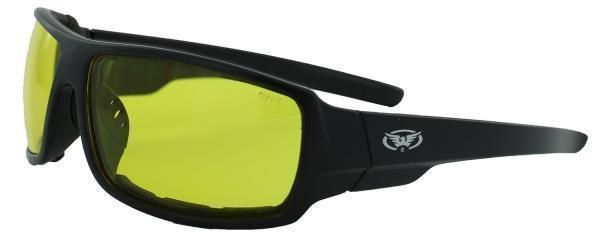Захисні окуляри з ущільнювачем Global Vision Italiano-Plus (yellow) 1 купити