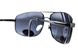 Темные очки с поляризацией BluWater Navigator (gray) (black metal) Polarized 11