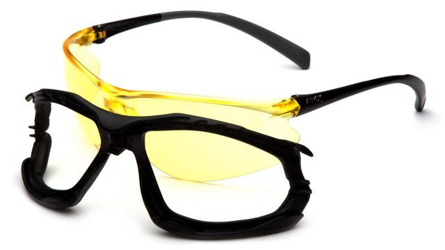 Захисні окуляри з ущільнювачем Pyramex Proximity (amber) (PMX) 6 купити