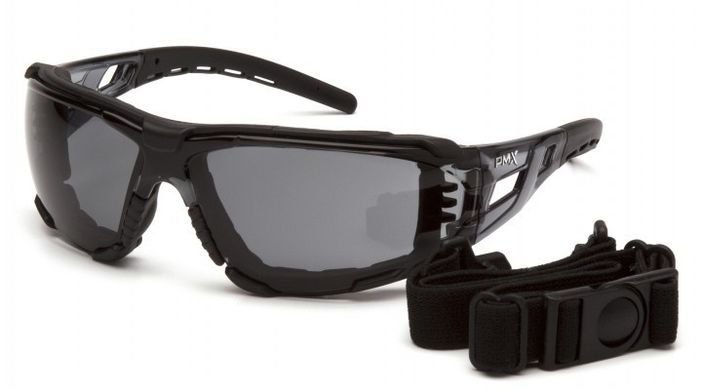 Защитные очки с уплотнителем Pyramex Fyxate (gray) 10 купить