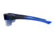 Темные очки с поляризацией BluWater Daytona-1 polarized (gray) (blue temples) в черно-синей оправе 2