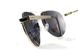 Темные очки с поляризацией BluWater Airforce (gray) (silver metal) Polarized 5