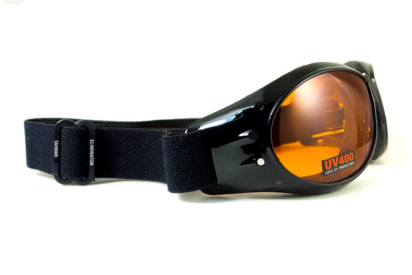 Захисні окуляри з ущільнювачем Global Vision Eliminator (Orange) 4 купити