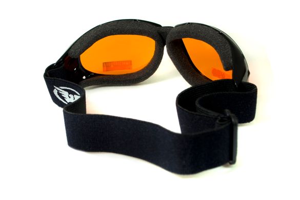 Захисні окуляри з ущільнювачем Global Vision Eliminator (Orange) 5 купити