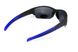 Темні окуляри з поляризацією BluWater Daytona-2 polarized (gray) в чорно-синій оправі 4