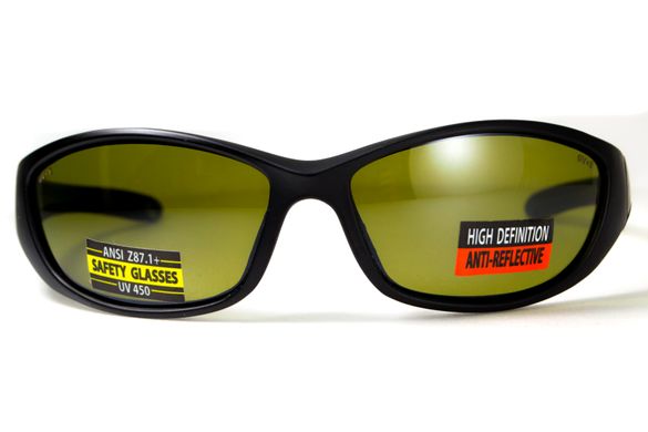 Захисні окуляри Global Vision Hole-In-One HD (green) (легендарні Day Dream HD) матова оправа 6 купити