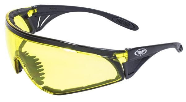 Захисні окуляри з ущільнювачем Global Vision Python (yellow) 1 купити