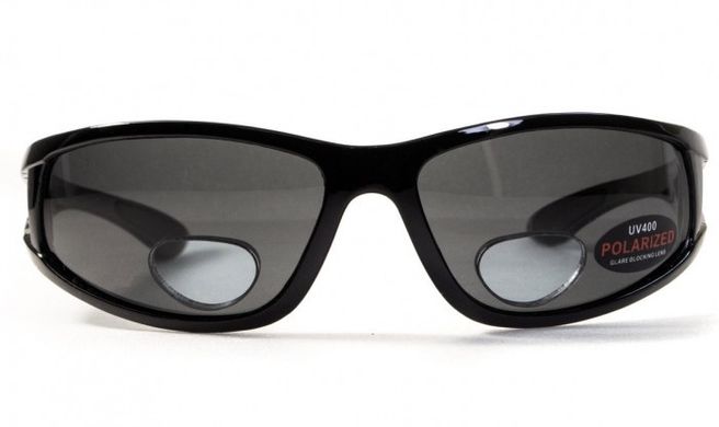 Біфокальні окуляри з поляризацією BluWater Bifocal-3 (+2.0) polarized (gray) 2 купити