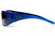 Темные очки с поляризацией BluWater Biscayene polarized (gray) (blue frame) 3