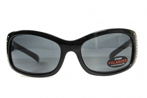 Темні окуляри з поляризацією BluWater Biscayene polarized (gray) (black frame) 2 купити
