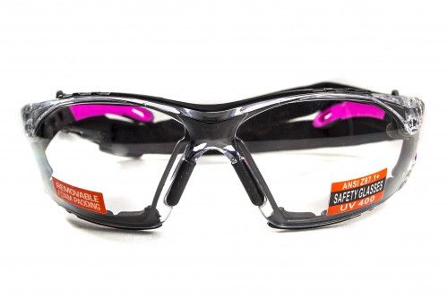 Захисні окуляри з ущільнювачем Global Vision Pink-IT Clear 2 купити