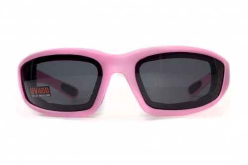Защитные очки с уплотнителем Global Vision Fight Back 1 light pink (gray) 2 купить