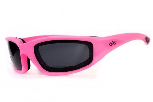 Захисні окуляри з ущільнювачем Global Vision Fight Back 1 light pink (gray) 4 купити