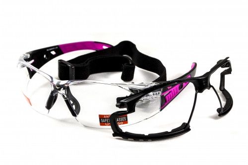 Захисні окуляри з ущільнювачем Global Vision Pink-IT Clear 7 купити