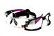 Защитные очки с уплотнителем Global Vision Pink-IT Clear 7
