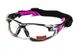 Защитные очки с уплотнителем Global Vision Pink-IT Clear 1