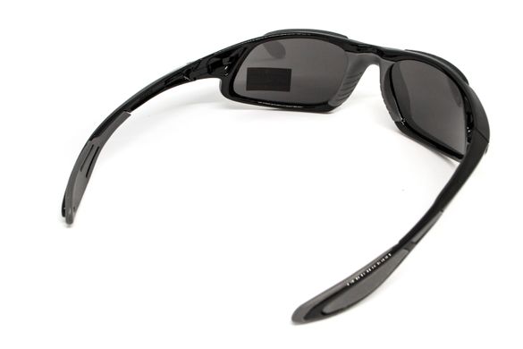 Защитные очки Global Vision Code-8 (Cobra) (smoke) в глянцевой оправе 3 купить