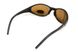 Темные очки с поляризацией BluWater Venice Polarized (brown) в матовой оправе 4
