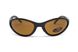 Темные очки с поляризацией BluWater Venice Polarized (brown) в матовой оправе 2