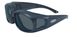 Захисні окуляри з ущільнювачем Global Vision Outfitter (gray) "OTG" 1