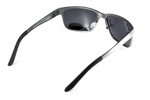 Темні окуляри з поляризацією BluWater Alumination 2 (gray) (gun metal) Polarized 4 купити