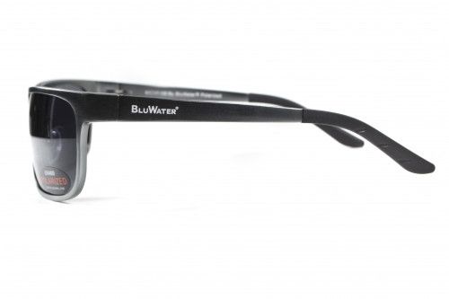 Темні окуляри з поляризацією BluWater Alumination 2 (gray) (gun metal) Polarized 3 купити