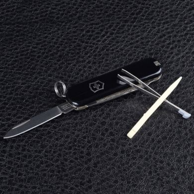 Нож складной, мультитул Victorinox Classic SD (58мм, 7 функций), чёрный 4 купить