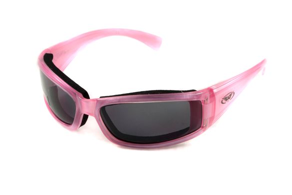 Защитные очки с уплотнителем Global Vision Fight Back-2 Light Pink (gray) 4 купить