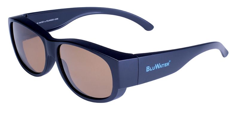 Темні окуляри з поляризацією BluWater Overboard polarized (brown) "OTG" 1 купити