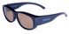 Темные очки с поляризацией BluWater Overboard polarized (brown) "OTG" 1