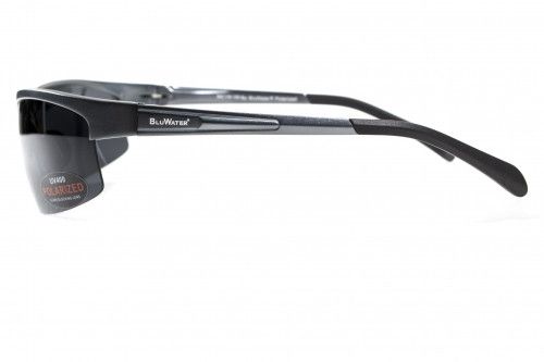 Темные очки с поляризацией BluWater Alumination 5 (gray) (gun metal) Polarized 3 купить