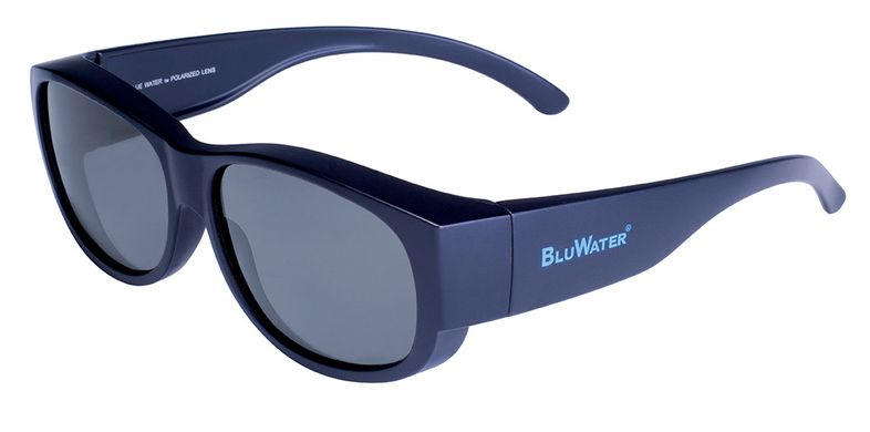Темні окуляри з поляризацією BluWater Overboard polarized (gray) "OTG" 1 купити