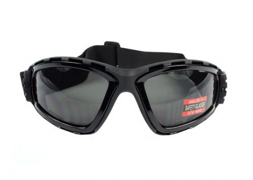 Захисні окуляри з ущільнювачем Global Vision Trip (smoke) 2 купити