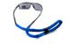 Шнурок - поплавок для очков BluWater (синий ремешок) 2