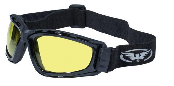 Захисні окуляри з ущільнювачем Global Vision Trip (yellow) 1 купити