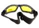 Захисні окуляри з ущільнювачем Global Vision Trip (yellow) 2