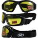 Захисні окуляри з ущільнювачем Global Vision Trip (yellow) 4