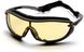 Защитные очки с уплотнителем Pyramex XS3 Plus (amber) 1